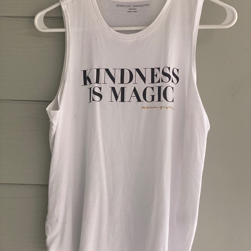 Spiritual gangster kindness is magic